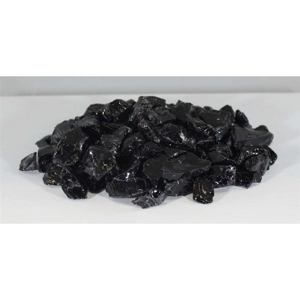 Firegear 1/2" to 3/4" Black Fire Glass