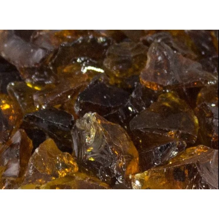 Skytech 1/2" to 3/4" Copper Fire Glass