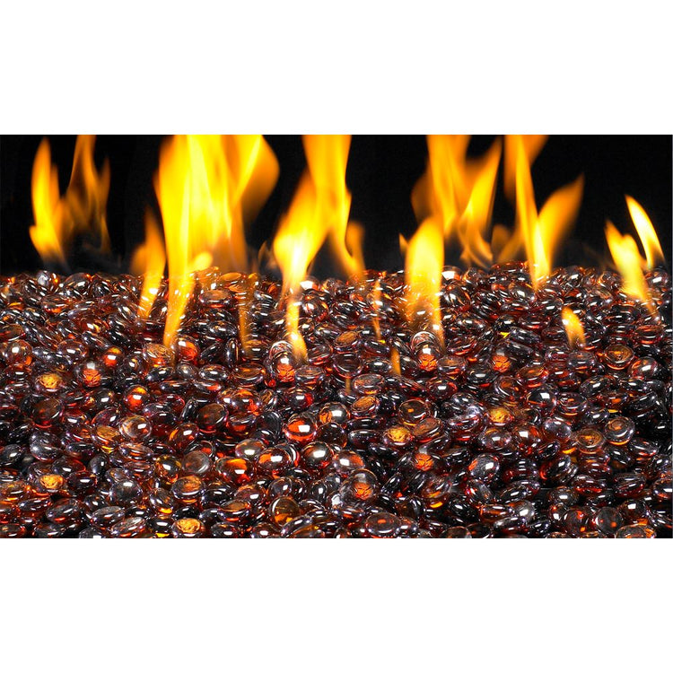 Real Fyre Deep Amber Fyre Gems GLG-10-A