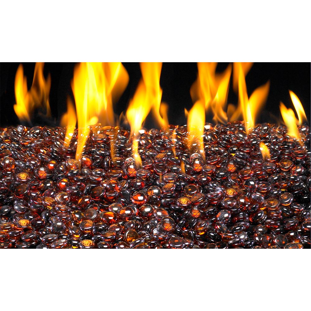 Real Fyre Deep Amber Fyre Gems GLG-40-A