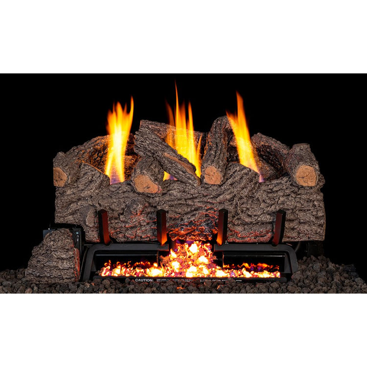 Real Fyre 24" Gnarled Oak G10 Vent Free Log Set