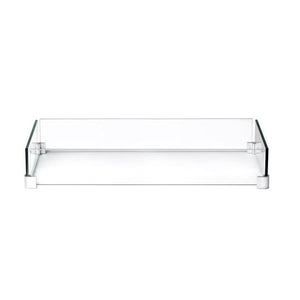 Clearance Rectangle Windscreen for Hamptons Patioflame Table Wind Guards