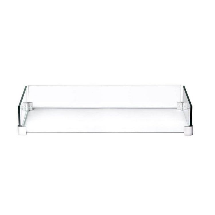 Clearance Rectangle Windscreen for Hamptons Patioflame Table Wind Guards