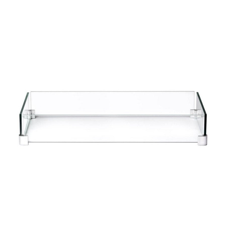 Clearance Rectangle Windscreen for St. Tropez Patioflame Table Wind Guards