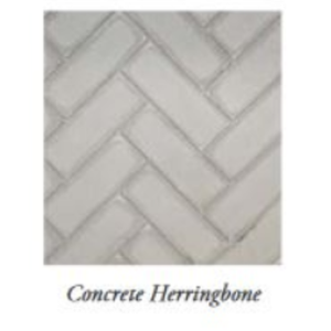 American Hearth 36" Gray Herringbone Brick Set for WB36FB