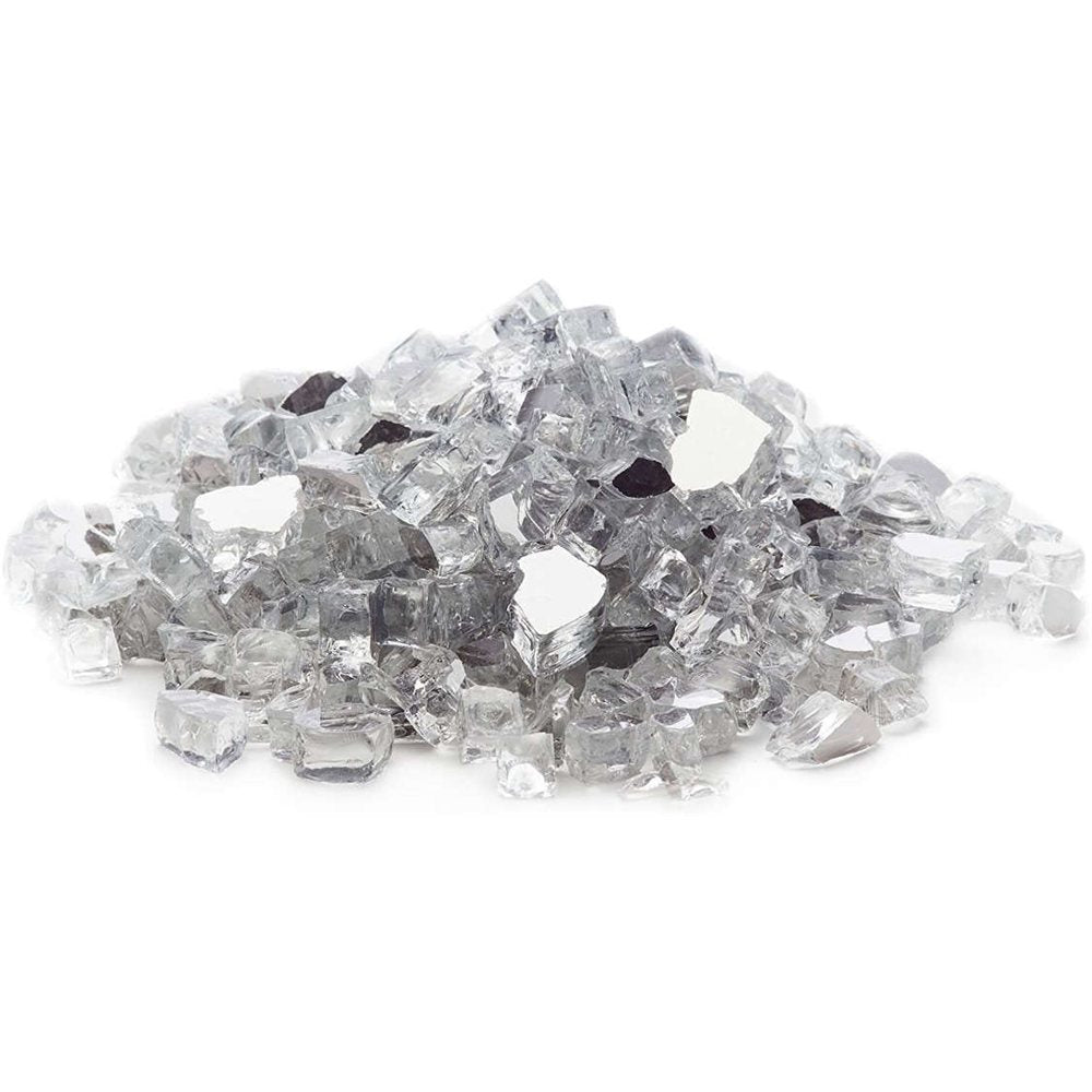 Firegear 1/2" to 3/4" Silver Reflective Fire Glass