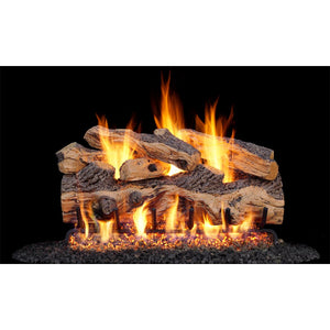 Real Fyre Gnarled Split Oak 24" Vented Logs