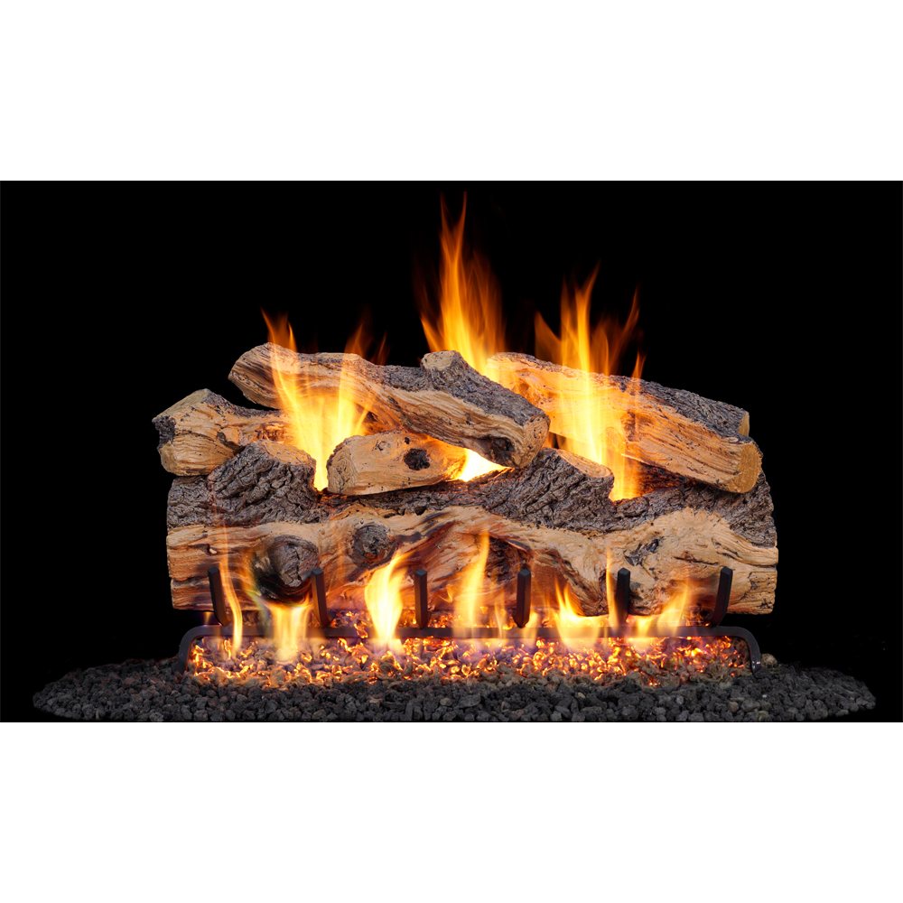 Real Fyre Gnarled Split Oak 30" Vented Logs