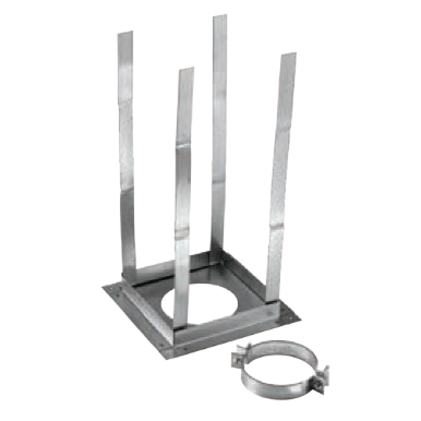 Duravent B Gas Vent Square Firestop Support