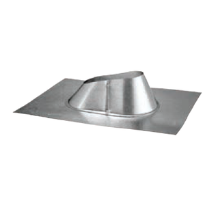 Duravent 5 inch B Gas Vent Oval Adjustable Roof Flashing Flashings