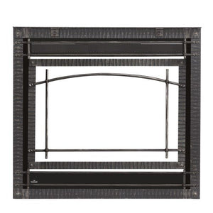 Clearance Wrought Iron Scalloped Design with Operable Door and Premium Screen