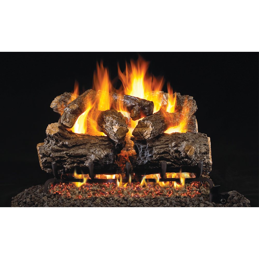 Real Fyre Burnt Rustic Oak 24" Logs