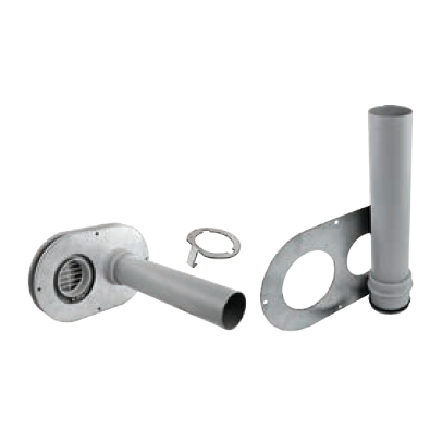 Duravent 3 inch PolyPro Lochinvar Horizontal Termination Kit