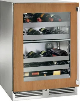 Perlick Signature Series 24" 32 Bottle Wine Cooler HP24DS-4-4