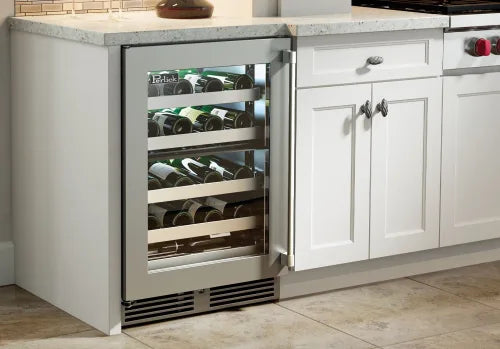 Perlick Signature Series 24" 32 Bottle Wine Cooler HP24DS-4-4