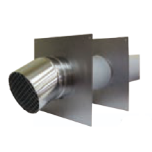 Duravent 6 inch PolyPro Horizontal Termination for Commercial Systems