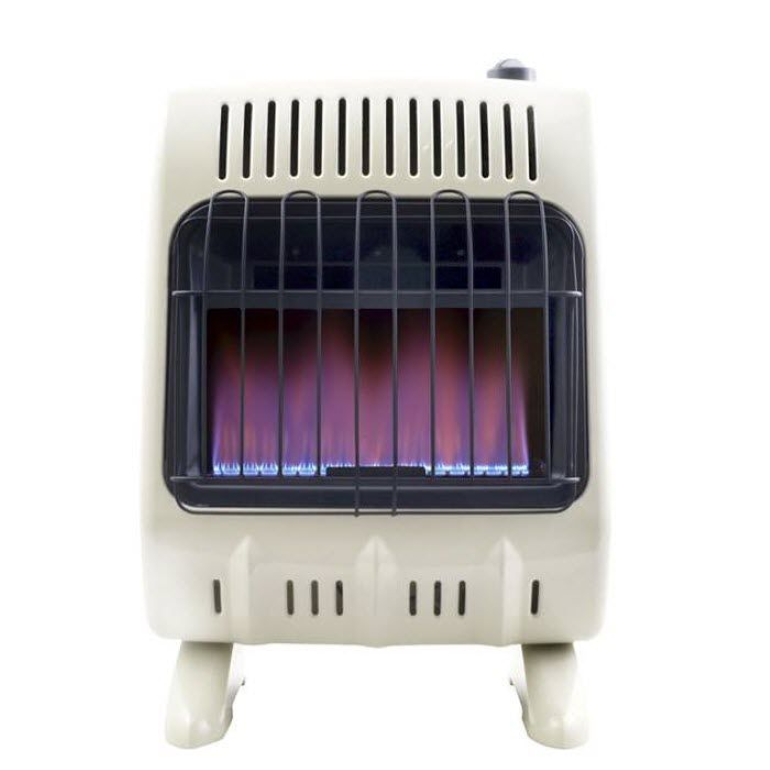 Heatstar Propane 10,000 BTU Vent Free Blue Flame Heater with Thermostat