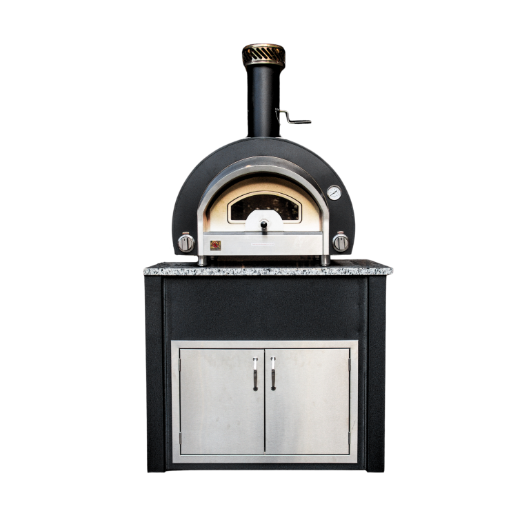 Complete Outdoor Kitchen Islands 42" Hybrid Pizza Oven Island
