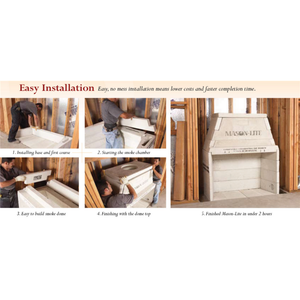 Mason Lite Mason-Lite 33" Standard Fire Box Traditional view 2