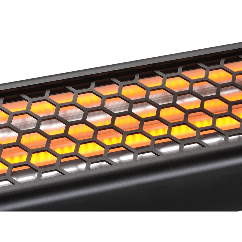 Heatstrip 2200 Black Intense Heater with Remote view 2