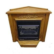 Buck Stove Corner Mantel Accessory Dark Oak Mantels