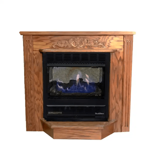 Buck Stove Deluxe Mantel Accessory Dark Oak Finish Mantels