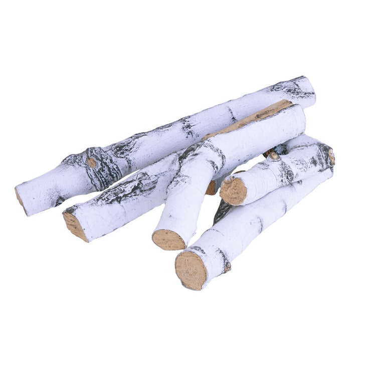 Firegear 5 pc White Birch Concrete Logs