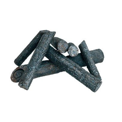 Firegear 7 pc Ironwood Steel Log Set Smoke