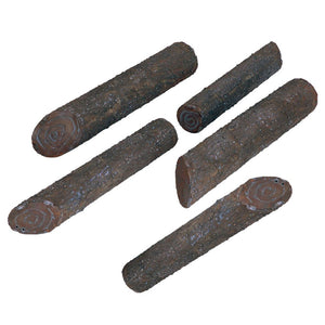 Firegear 5 pc Twig Steel Log Set Logs