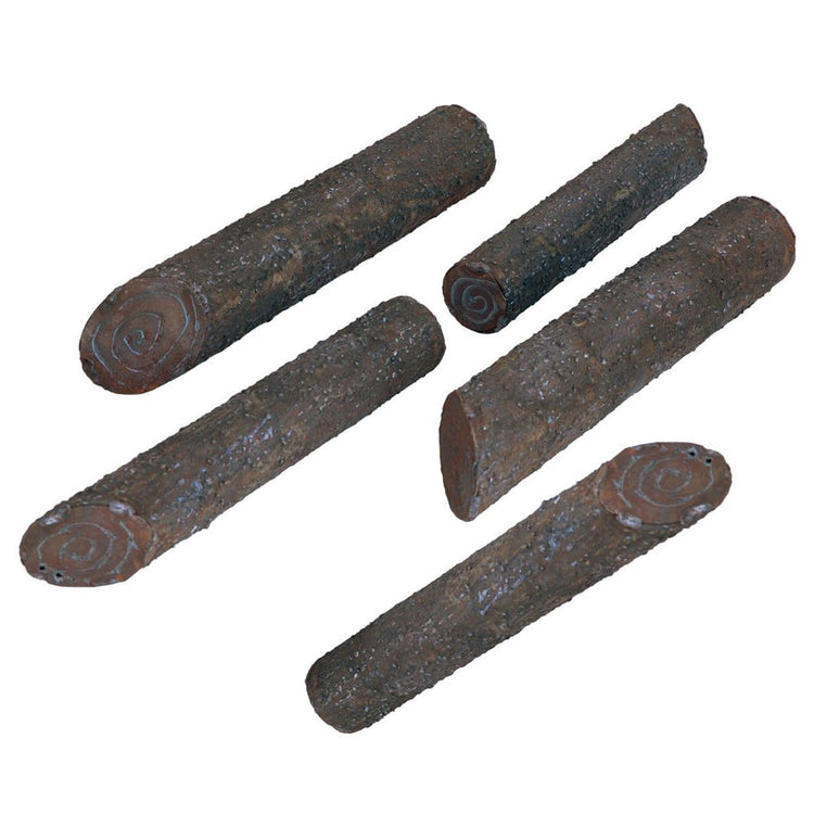 Firegear 5 pc Twig Steel Log Set Logs
