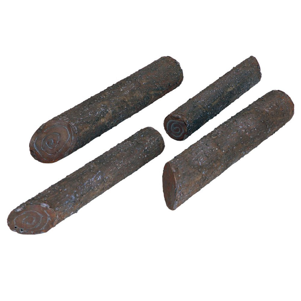 Firegear 4 pc Twig Steel Log Set Logs