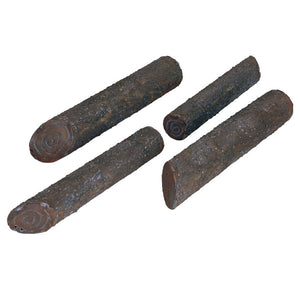 Firegear 4 pc Twig Steel Log Set Logs