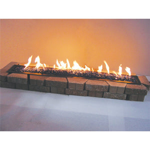 Golden Blount Natural Gas Outdoor 36-In Linear Fire Pan With Burner