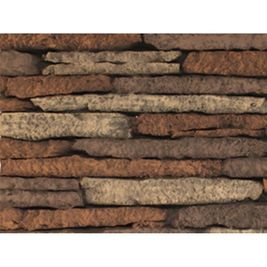 American Hearth 32" Stacked Fieldstone Liner for VFD32 Decorative Panels