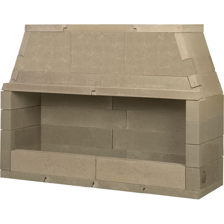Mason Lite Masonry 60" Linear Vent Free Gas Fireplace with Burner Trough