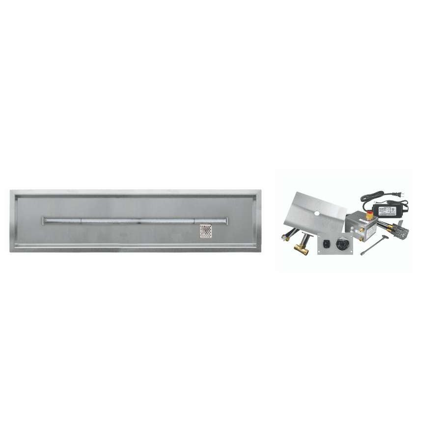 Firegear AWS Linear Drop-In Propane 36 x 6-inch Fire Pit T Burner System
