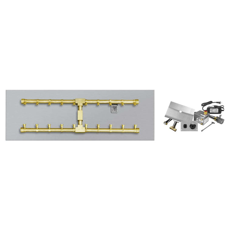 Firegear AWS Linear Flat Propane 60 x 10-inch Fire Pit Pro H Burner System