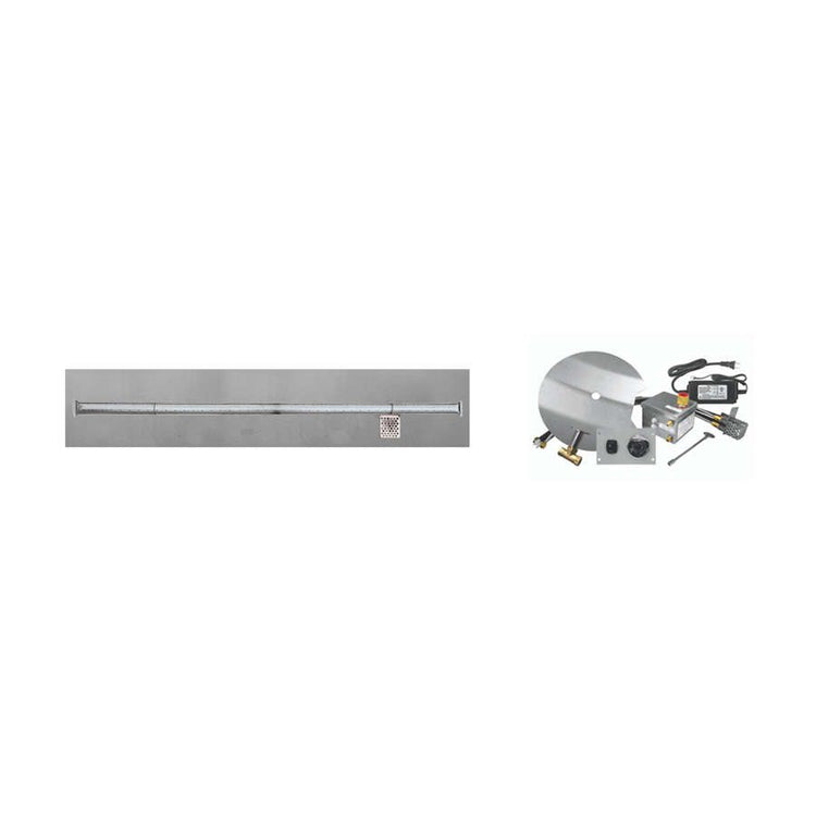Firegear AWS Linear Flat Propane 84 x 8-inch Fire Pit T Burner System