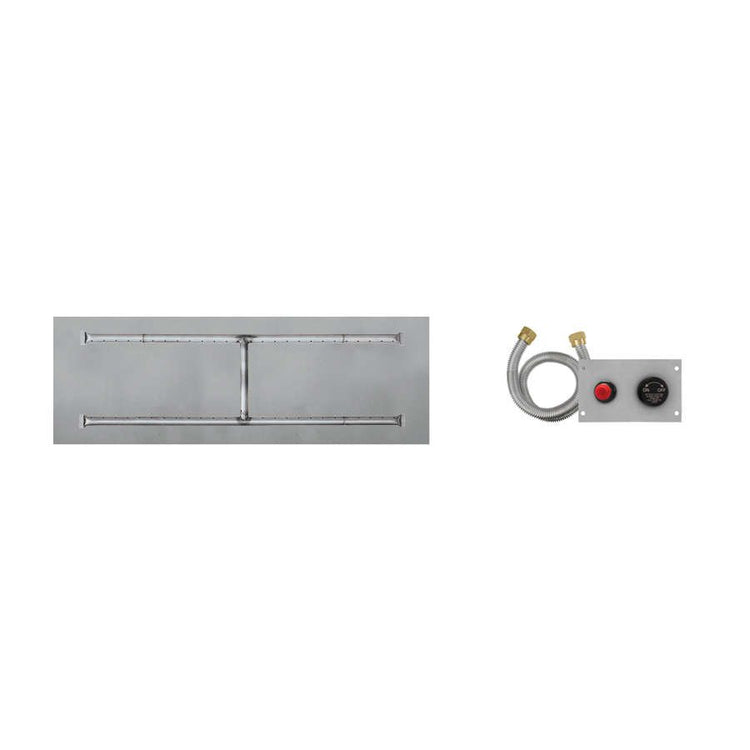Firegear TPSI Linear Flat Propane 48 x 14-inch Fire Pit H Burner System
