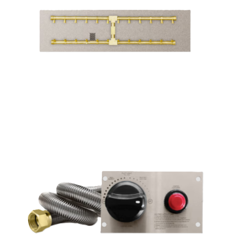 Firegear TPSI Linear Flat Propane 36 x 10-inch Fire Pit Pro H Burner System
