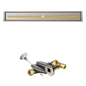 Firegear Match Throw Linear Drop-In Propane 60 x 6-inch Fire Pit Pro T Burner System
