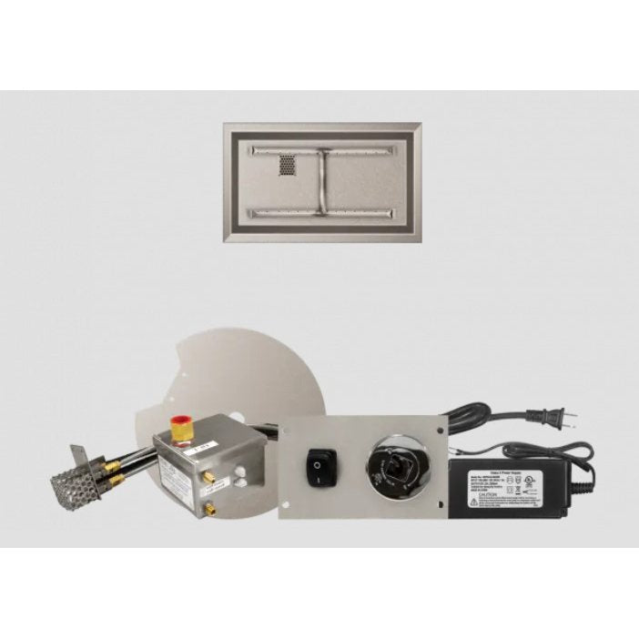 Firegear AWS Linear Drop-In Propane 24 x 12-inch Fire Pit H Burner System