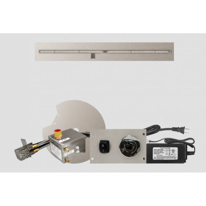 Firegear AWS Linear Flat Propane 60 x 8-inch Fire Pit T Burner System