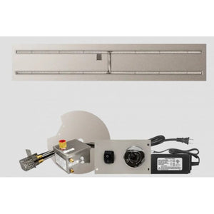 Firegear AWS Linear Flat Propane 84 x 16-inch Fire Pit H Burner System
