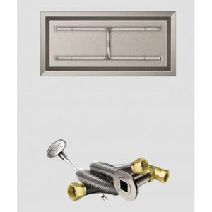 Firegear Match Throw Linear Drop-In Natural Gas 84 x 16-inch Fire Pit H Burner System