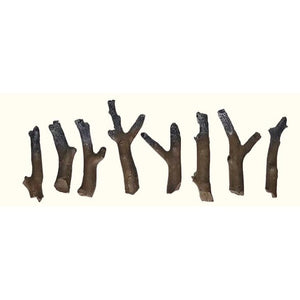 Amantii 8 Piece Natural Wood log set