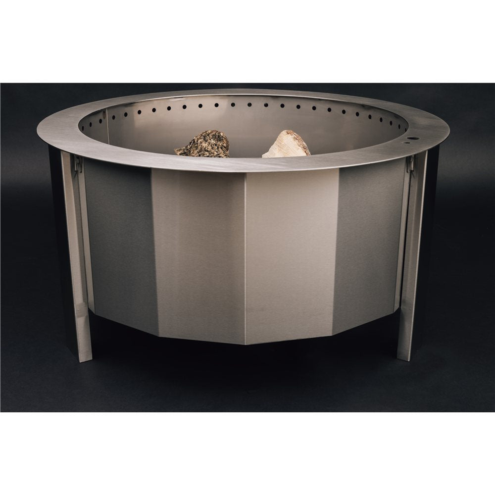 Firegear 31 Inch Lume Smokeless Wood Fire Pit Insert