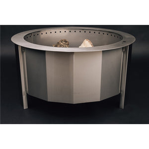 Firegear 31 Inch Lume Smokeless Wood Fire Pit Insert