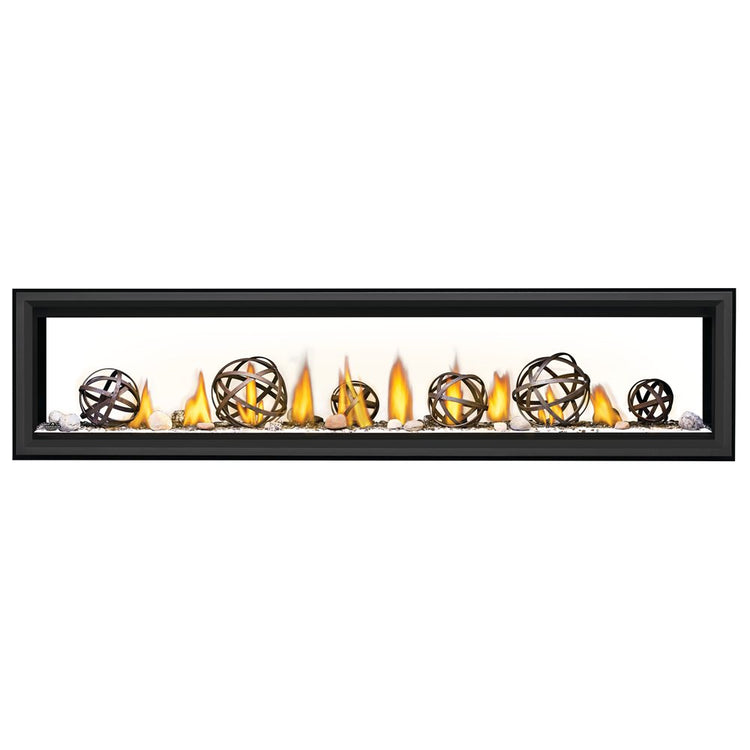 Napoleon Vector 74 See Through Natural Gas, Direct Vent Fireplace with Electronic Ignition
