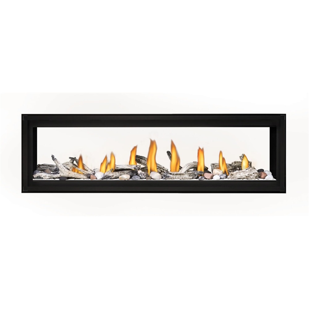 Napoleon Luxuria 62 See Through NG Direct Vent Fireplace with Electronic Ignition